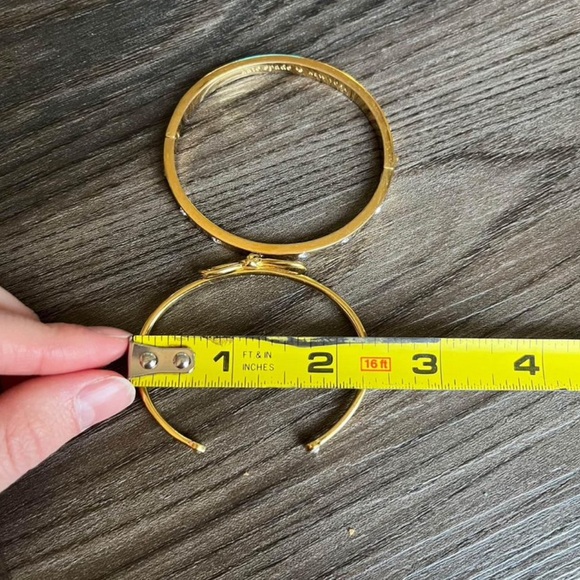 Kate Spade bracelet bundle of 2 studded bow - Picture 8 of 9